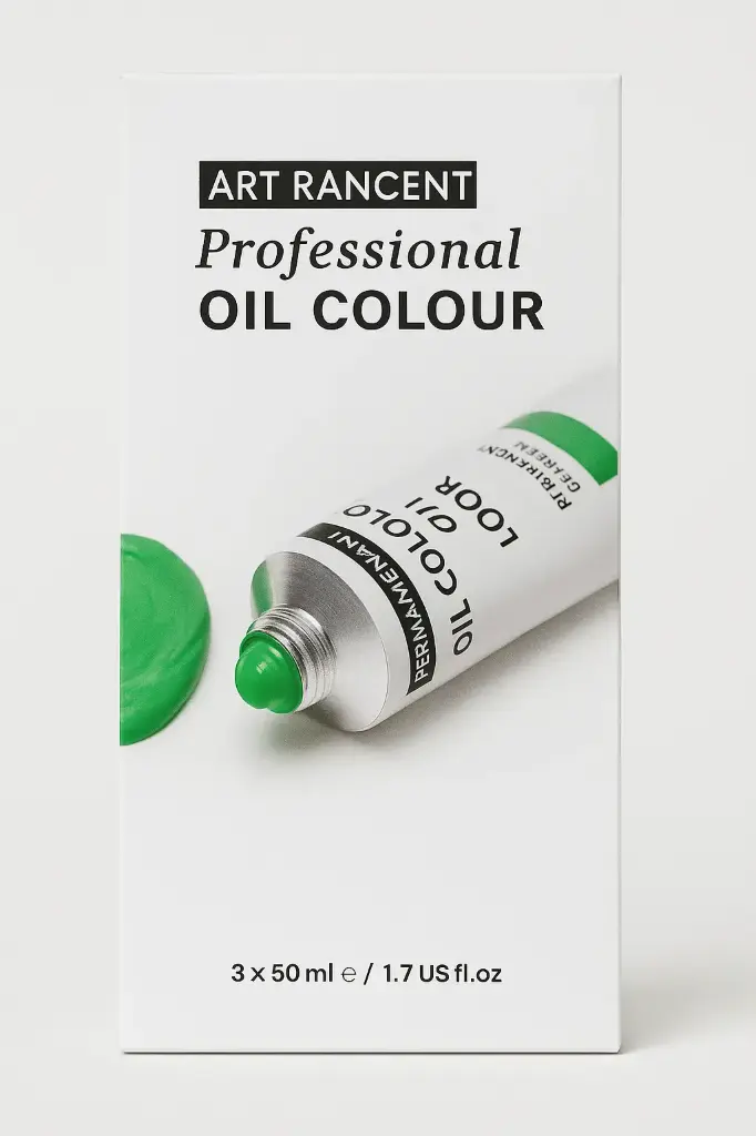 Art ranger professional oil colour 50ml 3 pcs (Black)