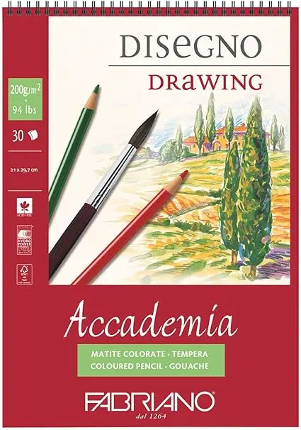 Fabriano  Designo Wirebound Sketchbook (A5)