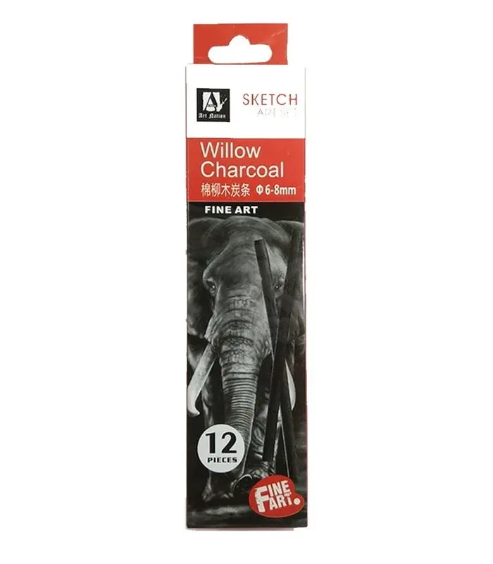 Art nation willow charcoal 6-8mm 12 pcs