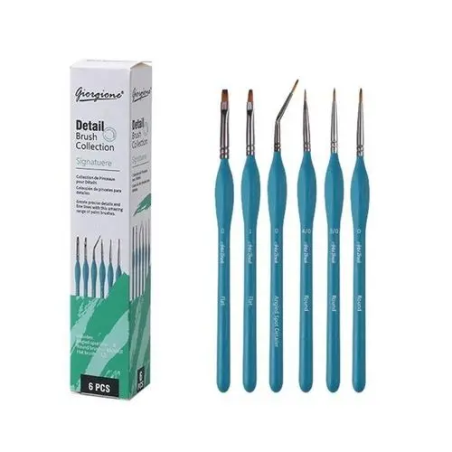 Giorgione detail paint brush 6 pcs