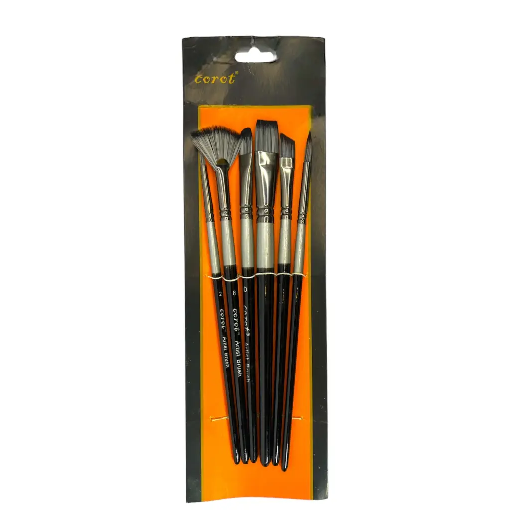 Corot paint brush 6 pcs