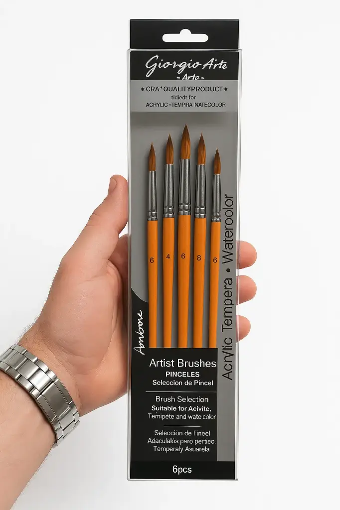 Giorgione paint brush 6 pcs