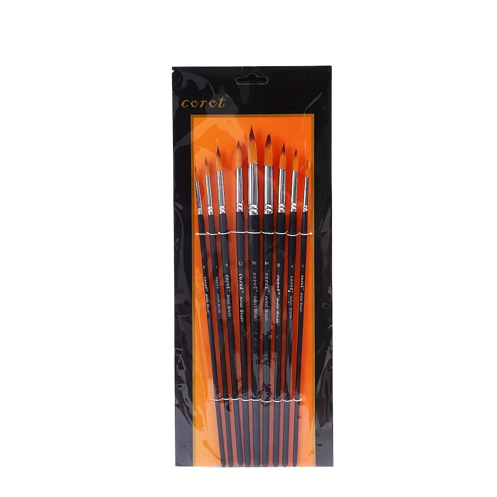 Corot paint brush - 9 pcs