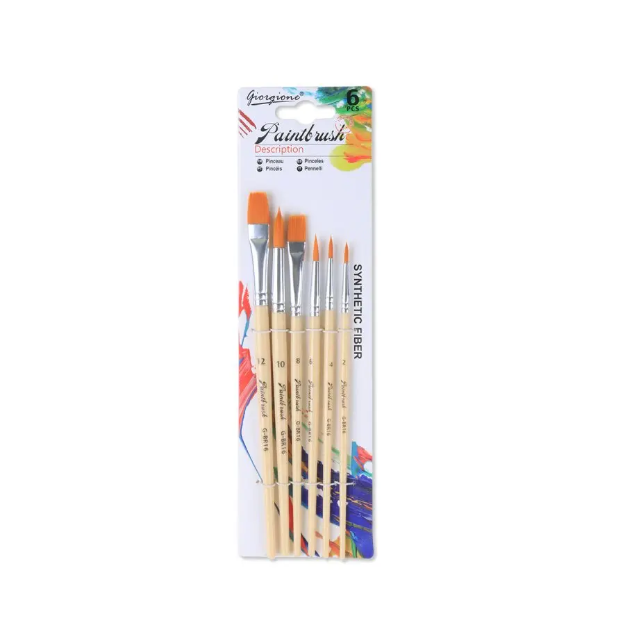 Giorgione paint Brush 6 pcs