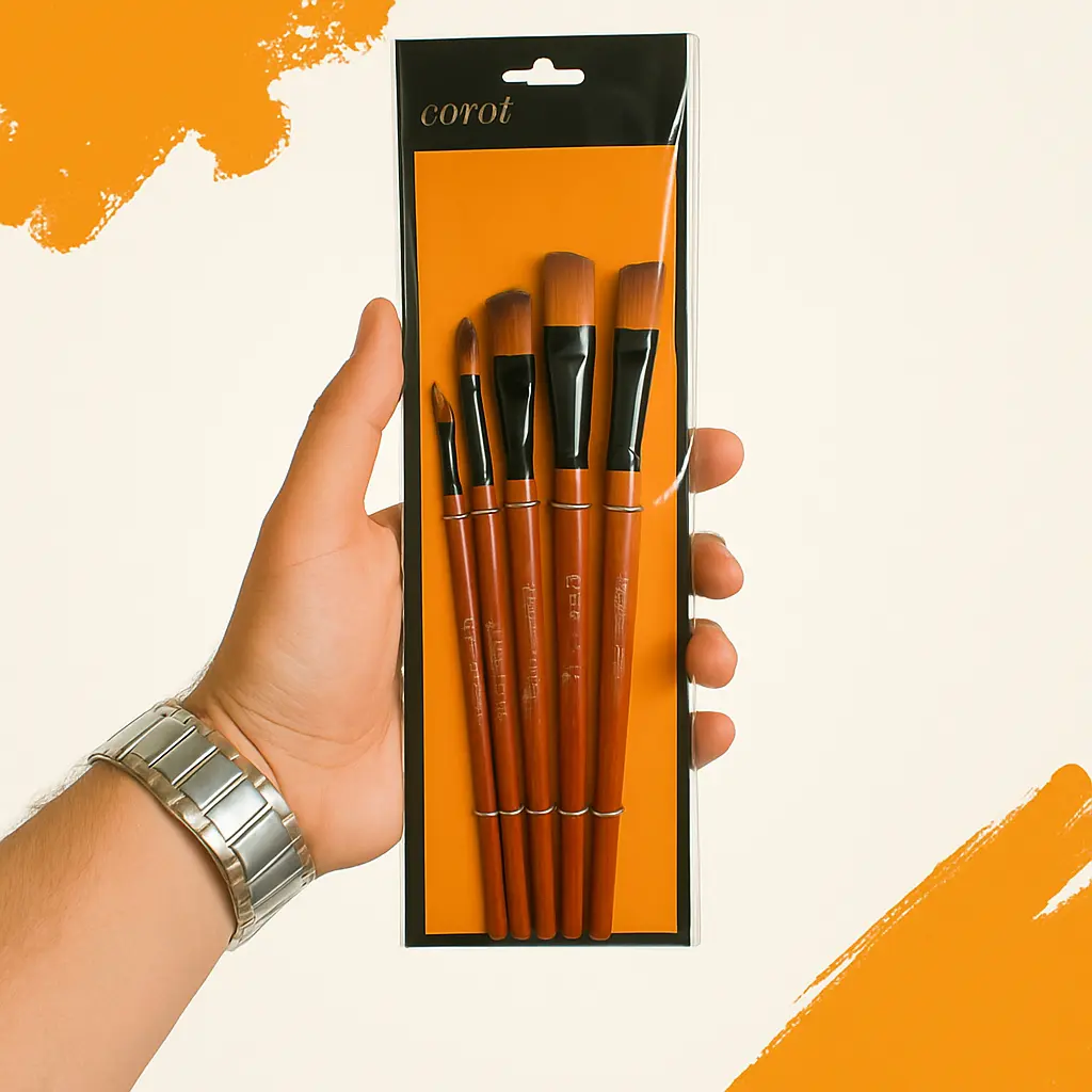 Corot paint brush 6 pcs