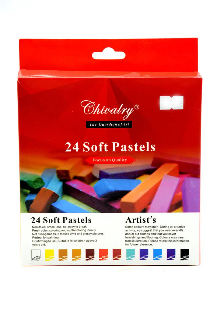 Chivalry soft pastel 24 colors set