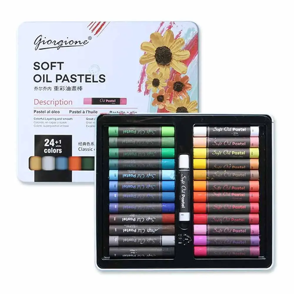 Giorgione oil soft Pastel 24 colors set