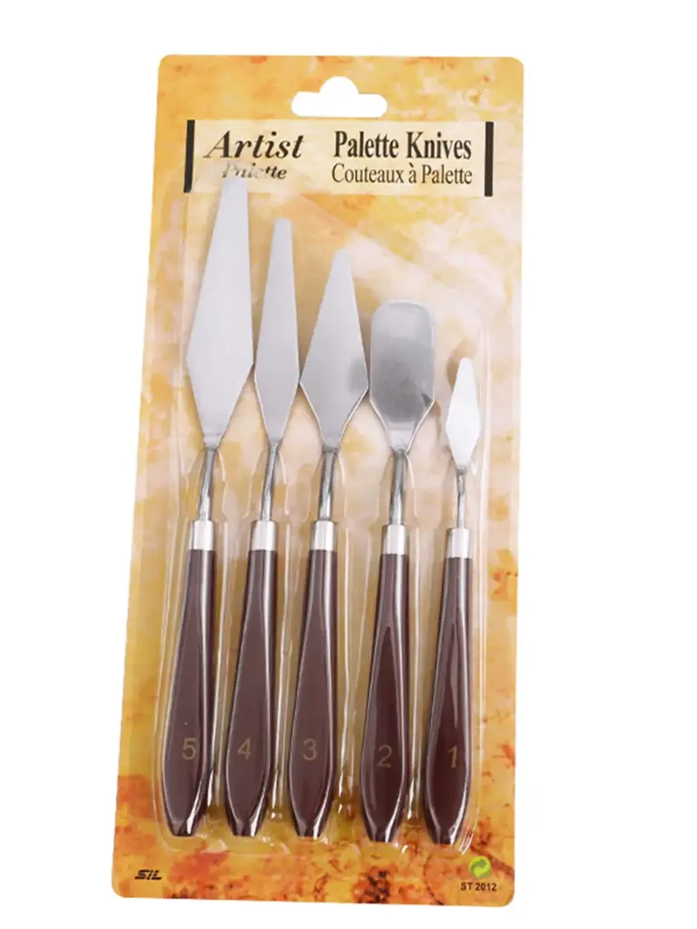 Artist palatte knives 5 pcs 