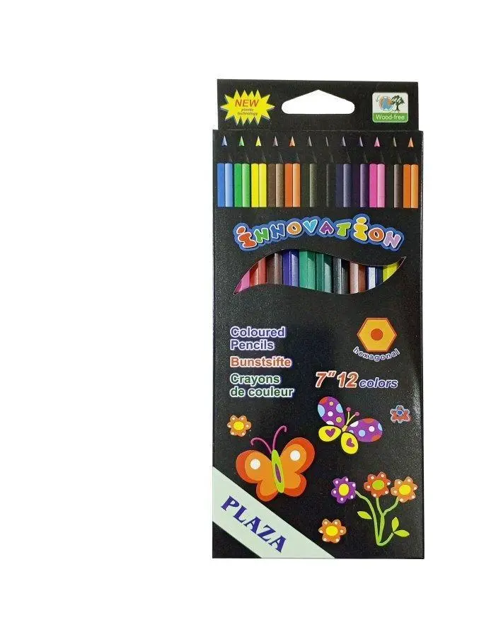 Plaza wood colors 12 long colors 