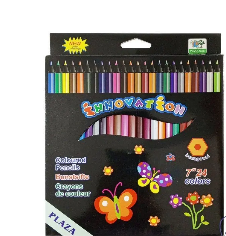 Plaza wood colors 24 long colors 