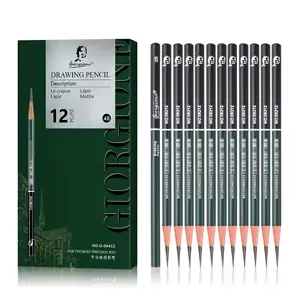 Giorgione Drawing & chorcoal pencil 12 pcs 
