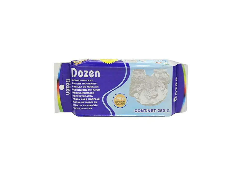 dozen Clay 250G White - 1 pcs