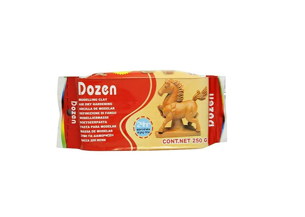 dozen Clay 250G Brown - 1 pcs