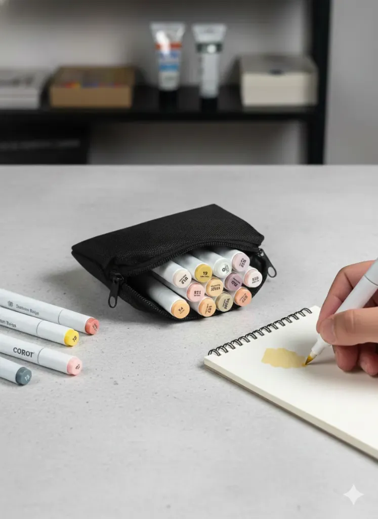 Corot skin marker set 12 color 