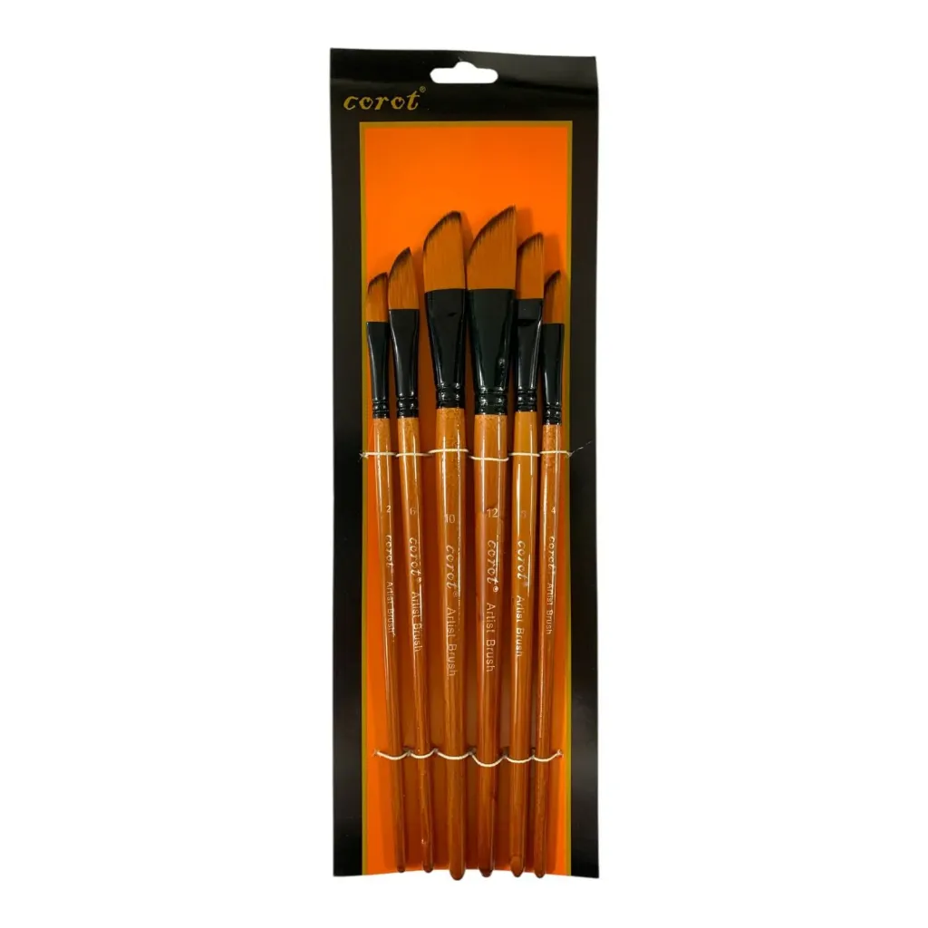 Corot paint brush 6 pcs 