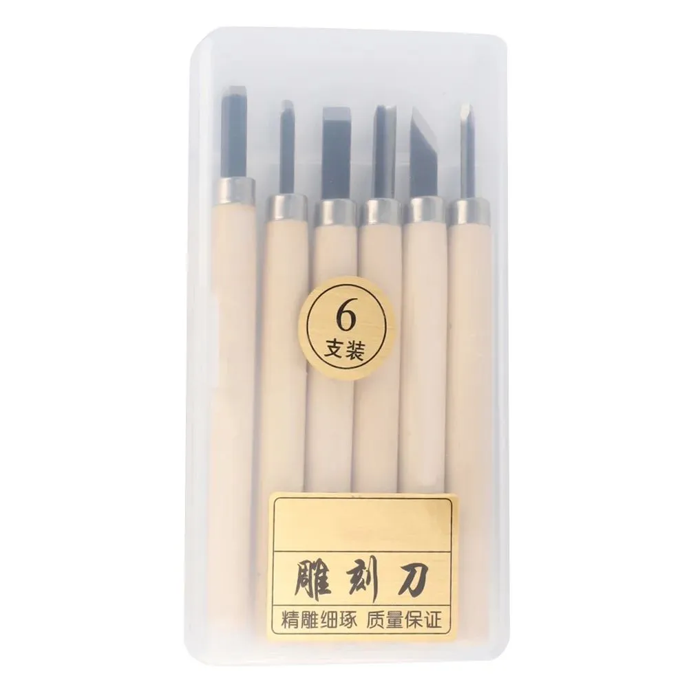 Wood Carving Knife Set – 6 Pcs