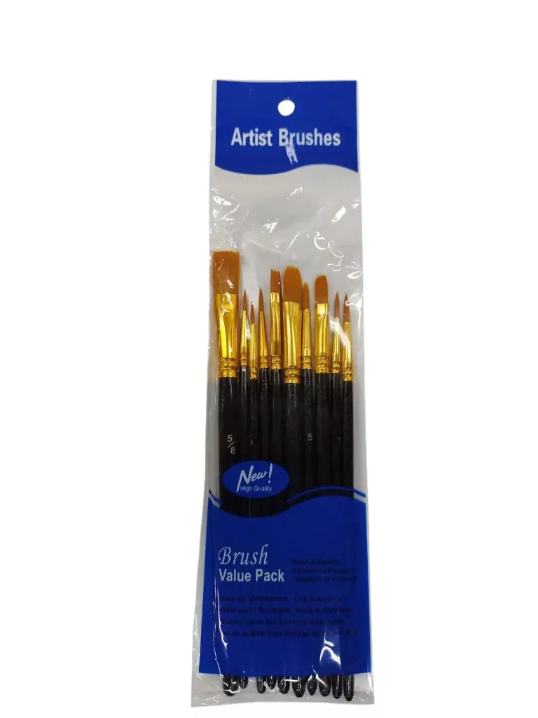 Artist paint brushes 6 pcs 