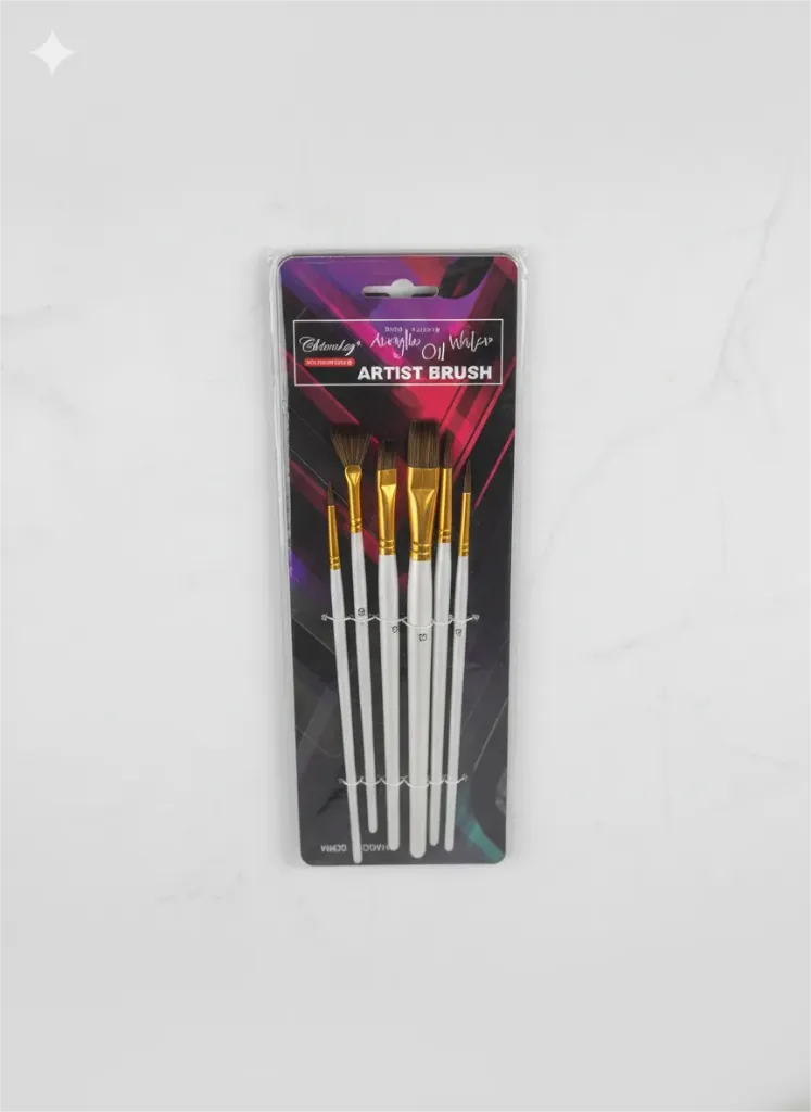 Chivalry paint brush 6 pcs 