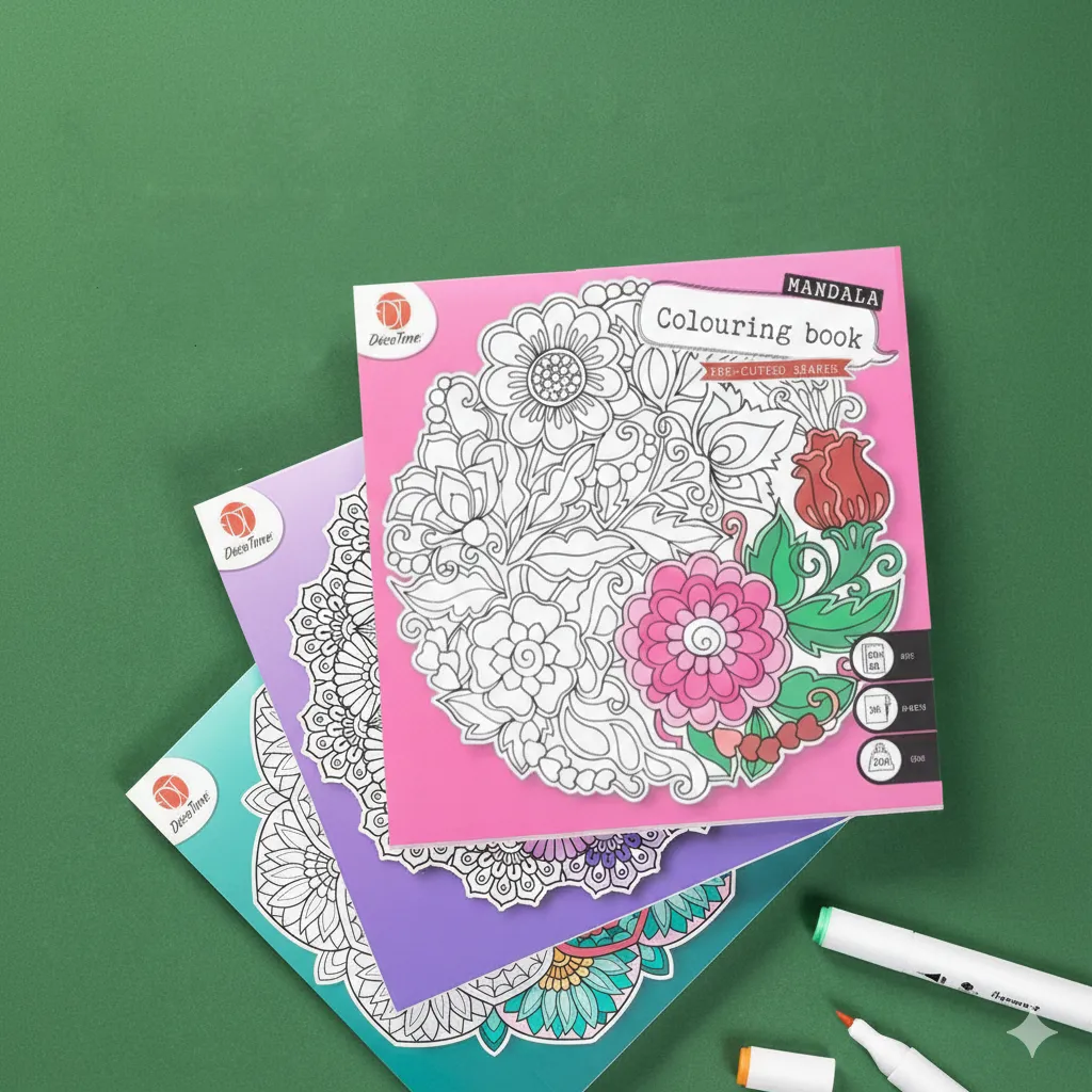 Mandala colouring book 20*20 cm - 36 sheet's 