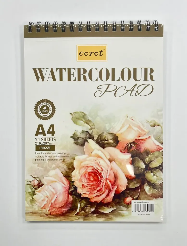 Water color pad A4 24 sheet's 