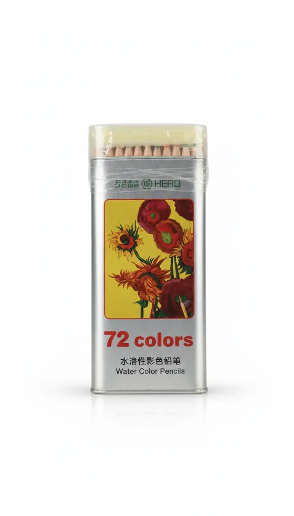 Water color pencil's 72 color set