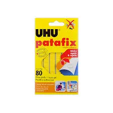 UHU Patafix Glue Pads Pack of 80 Pcs