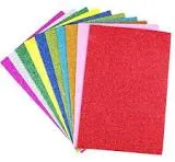 Eva foam glitter 20*30 cm - 10 color