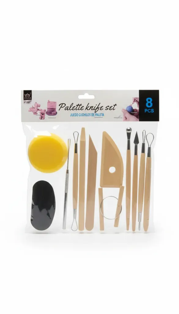 Palette knife set - 8 pcs