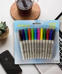 Metallic Marker Pen – 12 Colors