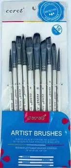 Corot paint brush - 10 pcs