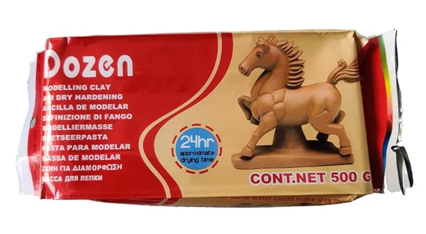 clay 500 g brown