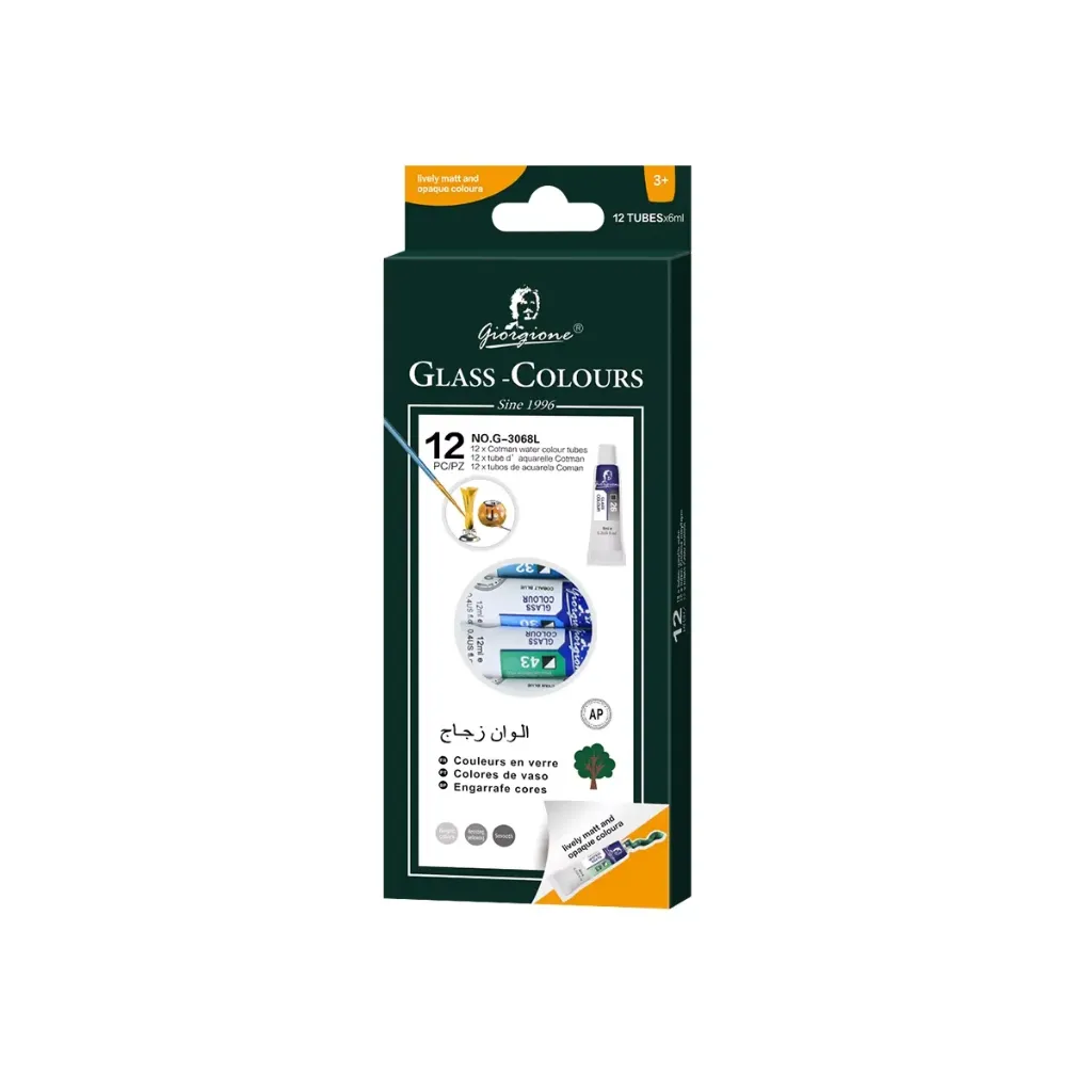 Giorgione glass paint 6 ml 12 color