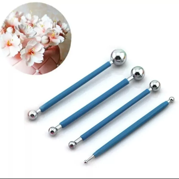 Sugar paste shaping tools - 4 pcs