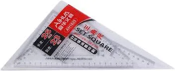 Geometric triangles set 25 cm