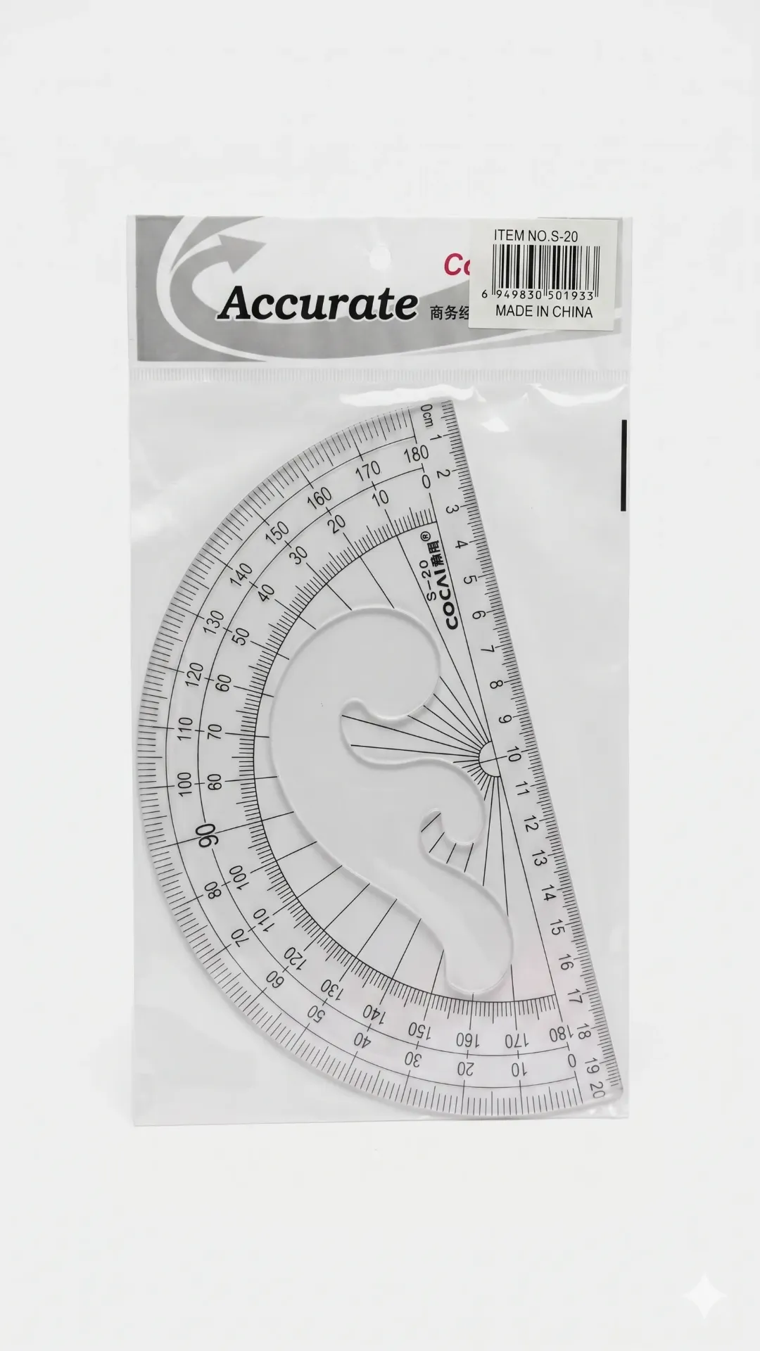 Multi-measurement geometric protractor