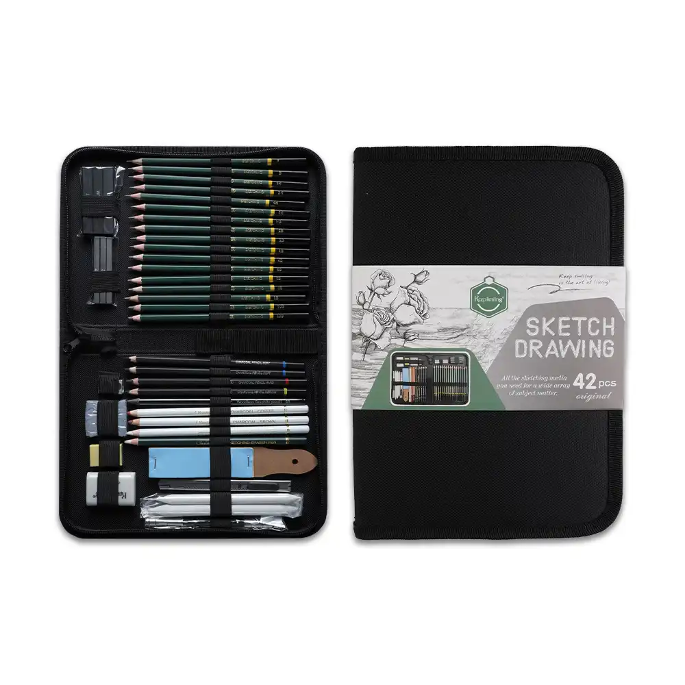 Keepsmiling sketch art supplies 42 pcs