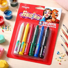 Minada face paint pen 6 color