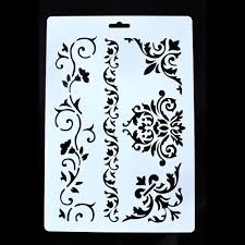 Keep Smiling A4 Stencil - 1 pcs
