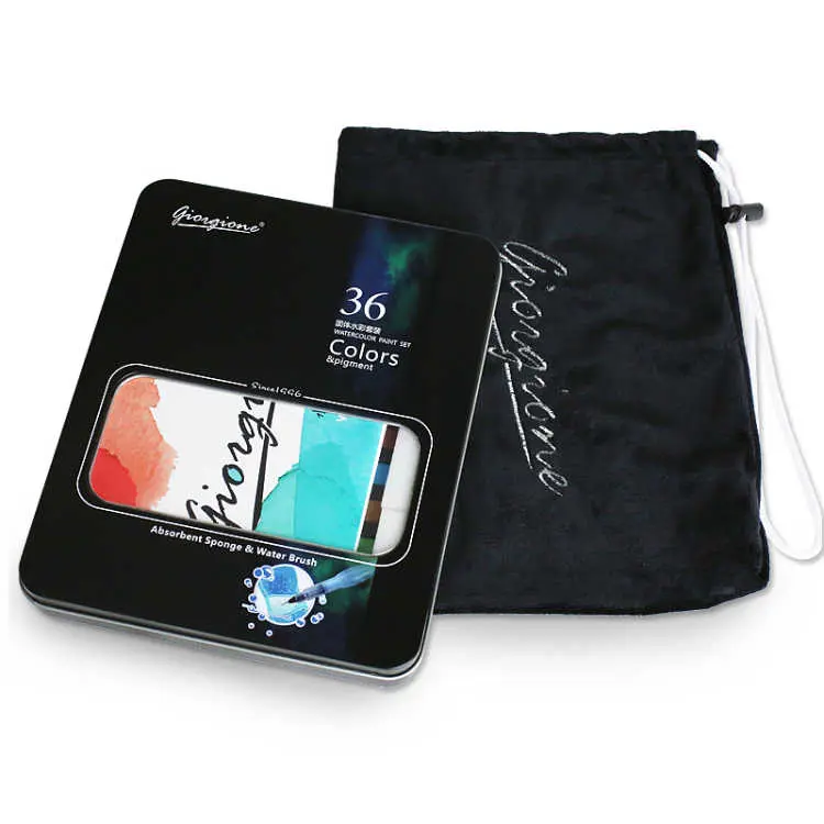 Giorgione water colors & pigment set 36 colors